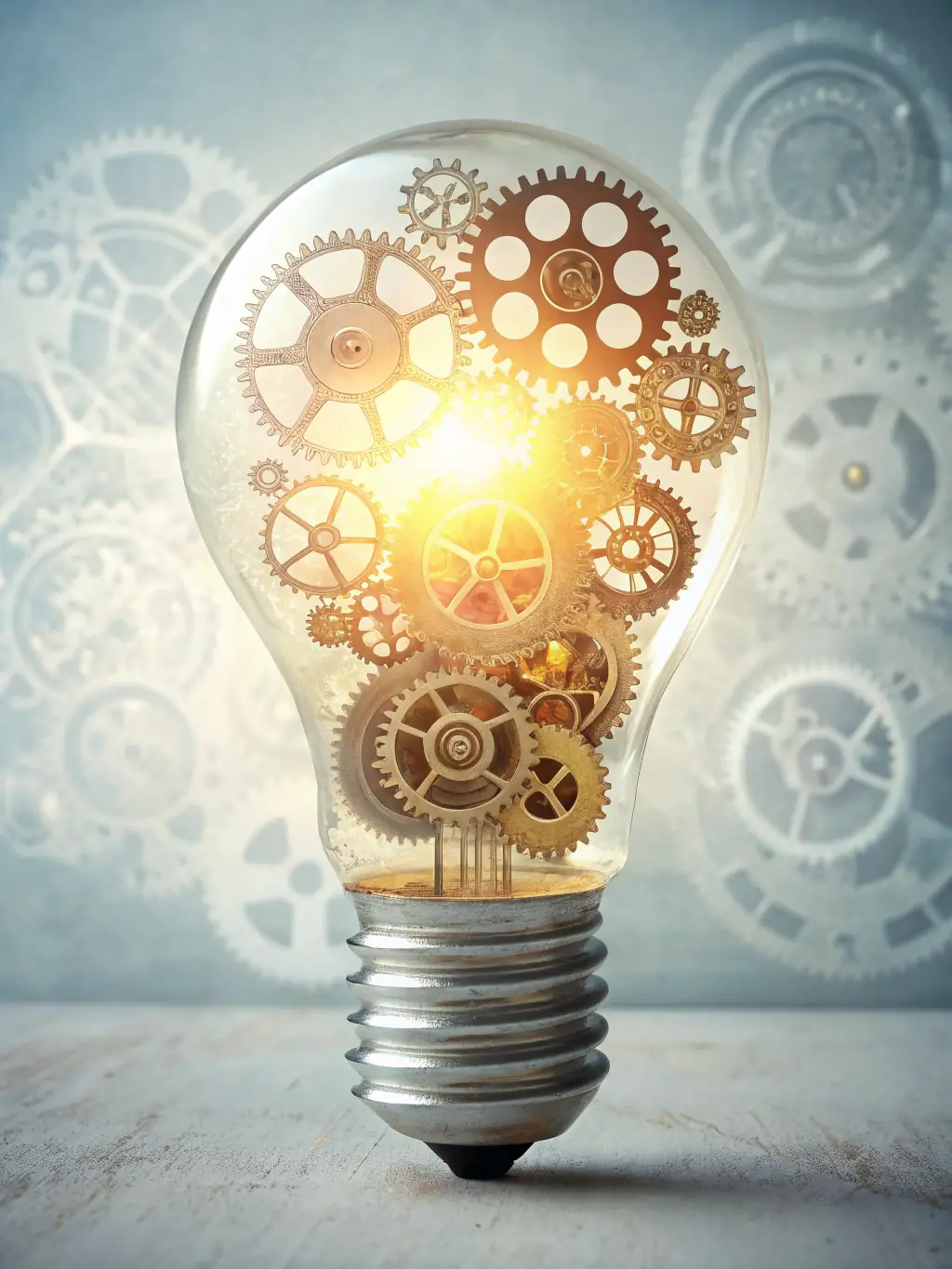 A visual representation of resources being reallocated from manual tasks to innovation and growth initiatives, showcasing cost savings.